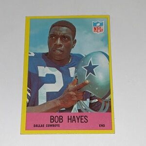 “Pre-Owned” Philadelphia 1967 #52 Bob Hayes Dallas Cowboy’s Football Card